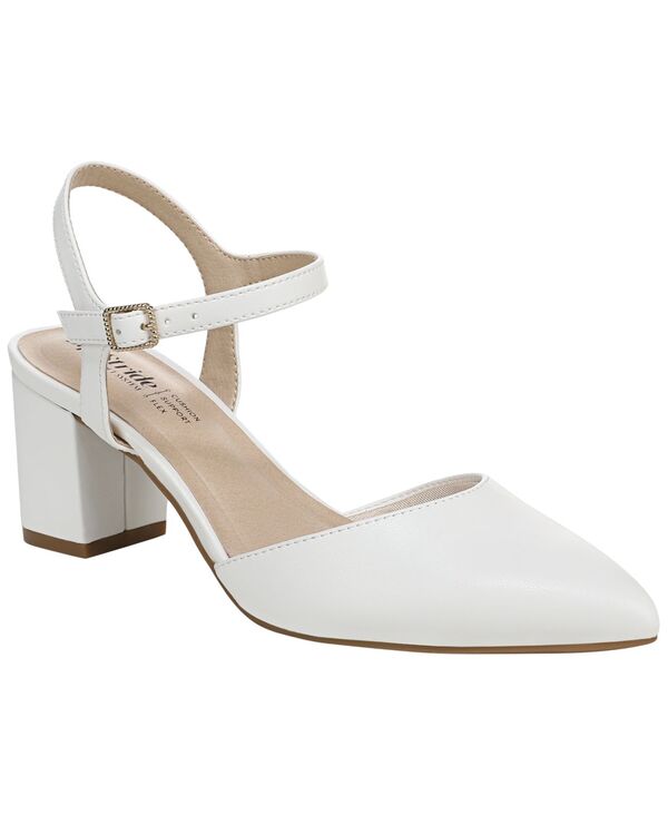 ライフストライド レディース シューズ パンプス LifeStride Women's Amaryllistrappy Pumps White ホワイト
