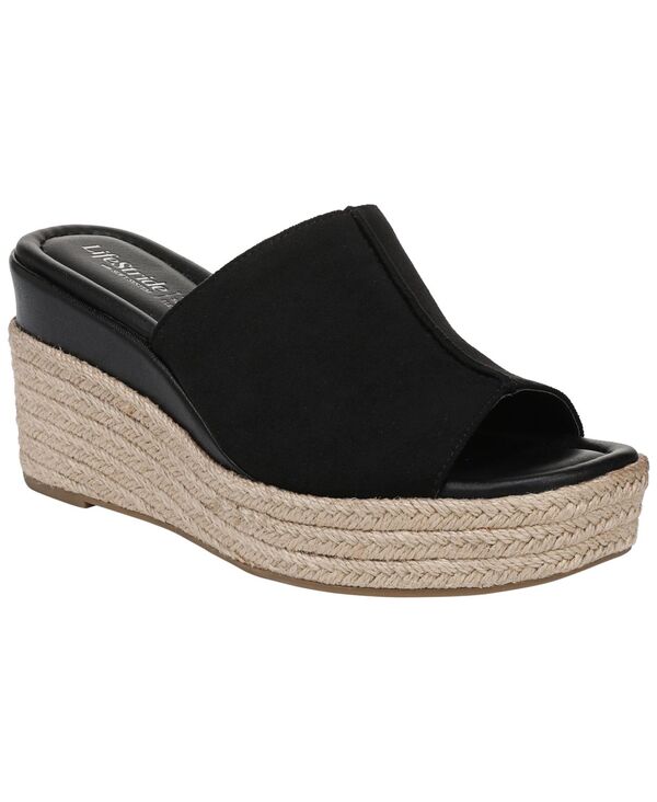 ライフストライド レディース シューズ サンダル LifeStride Women's Hautespadrille Sandals Black ブラック