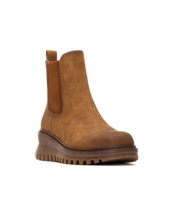 キシタイ レディース シューズ ブーツ・レインブーツ チェルシー XTI Women's Casual Chelsea Booties Refresh Collection Camel キャメル
