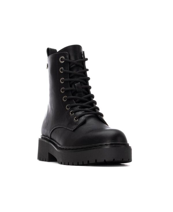 キシタイ レディース シューズ ブーツ・レインブーツ XTI Women's Casual Combat Booties Refresh Collection Black ブラック 27,170円