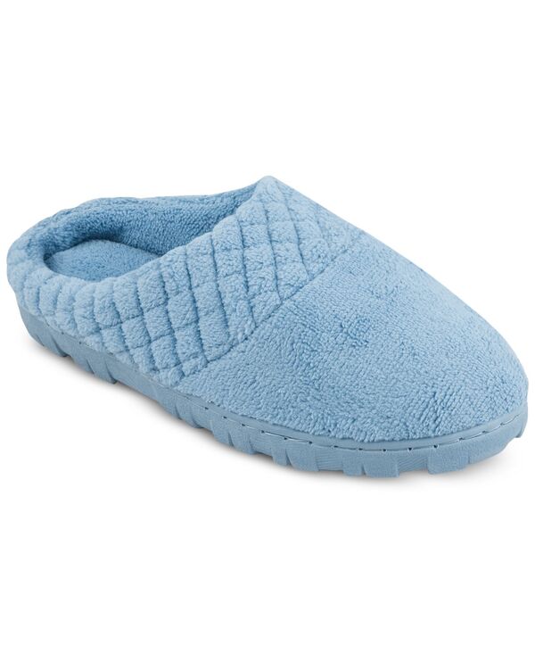 ムクルクス レディース シューズ サンダル キルティング MUK LUKS Women's Quilted Clog Slippers Blue ブルー