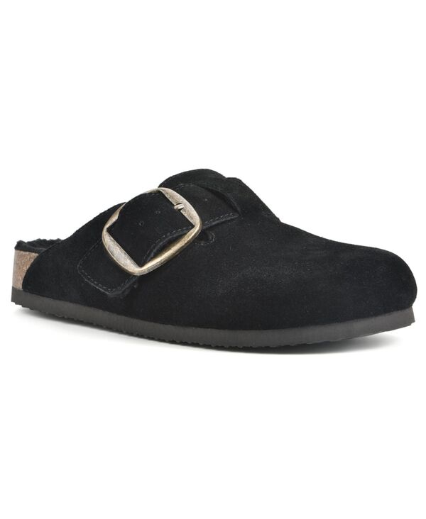 ホワイトマウンテン レディース シューズ サンダル White Mountain Women's Big Sur Slip On Clogs Black Suede with Fur ブラック 17,486円