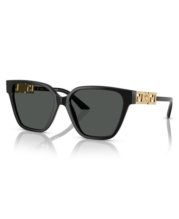 ヴェルサーチ レディース 付属物 サングラス・アイウェア Versace Women\u0027sunglasses Ve4471Black 黒いこと