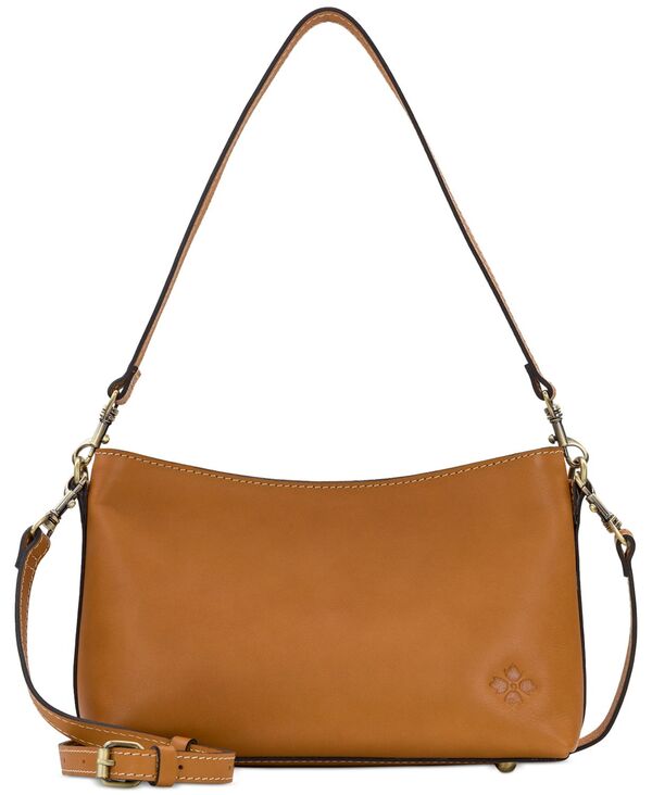 パトリシアナシュ レディース バッグ レザー Patricia Nash Betta Medium Leather Crossbody Hazelnut