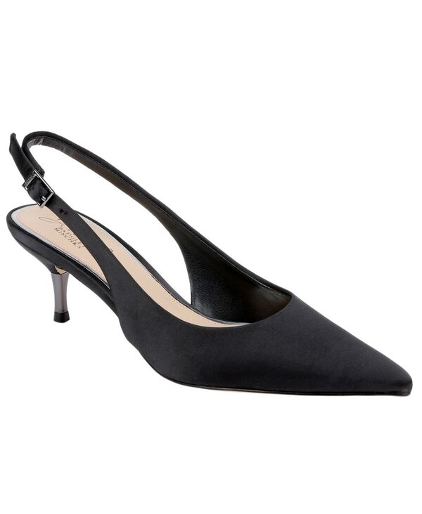 ジュウェルダグレイミシュカ レディース シューズ パンプス Jewel Badgley Mischka Women's Ilana Pointed Toe Pumps Black Satin ブラック