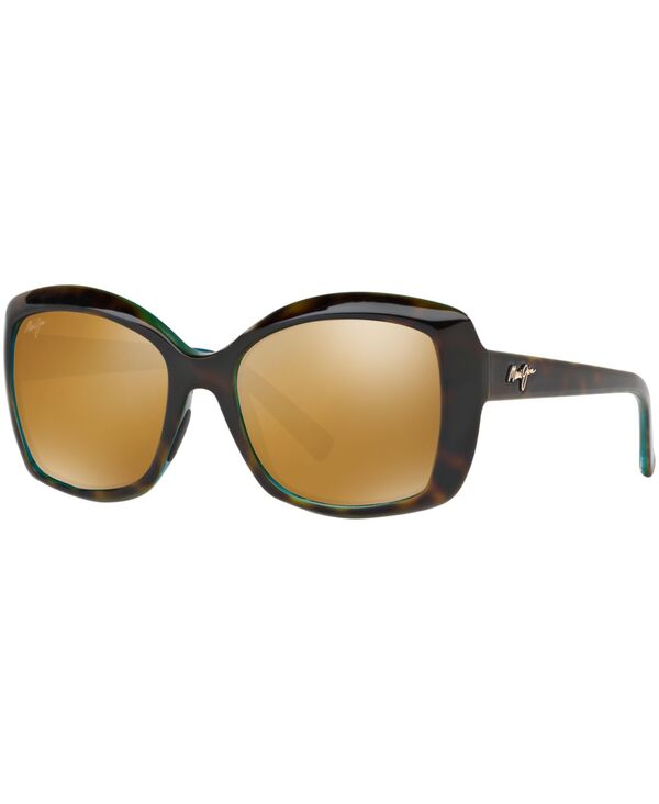 マウイ体育館 レディース 付属品 サングラス・アイウェア Maui Jim Women\u0027s Polarized Orchid Sunglasses TORTOISE BLUE/BRONZE MIRROR POLAR 青み