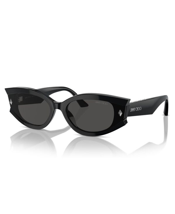 ジミーチュー レディース 添え物 サングラス・アイウェア Jimmy Choo Women\u0027sunglasses JC5015U Black 黒いこと