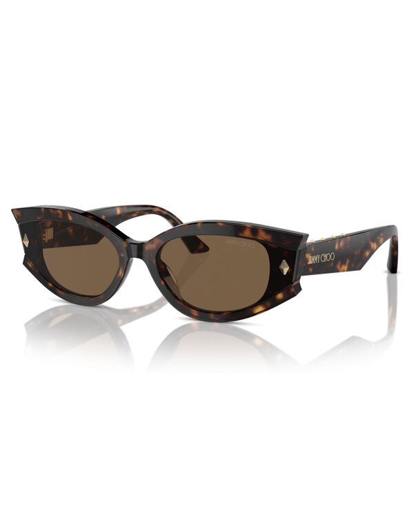 ジミーチュー レディース 添え物 サングラス・アイウェア Jimmy Choo Women\u0027sunglasses JC5015U Havana