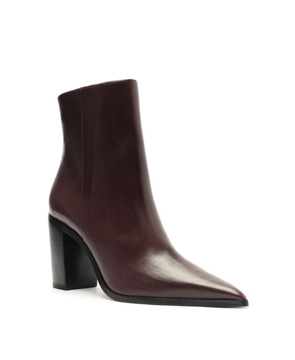 シュッツ レディース シューズ ブーツ・レインブーツ Schutz Women's Mikki Block Pointed Toe Boots Brown ブラウン 44,280円