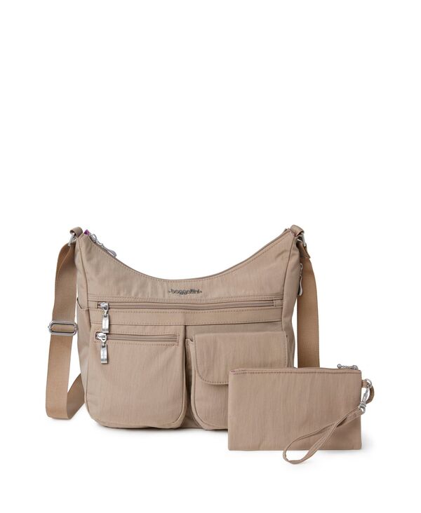 バッガリーニ レディース バッグ Baggallini Women's Everywhere Crossbody Bag Beach