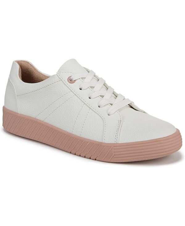 ソウルニュトライザー レディース シューズ スニーカー Soul Naturalizer Neela Sneakers White/Blush Faux Leather ホワイト