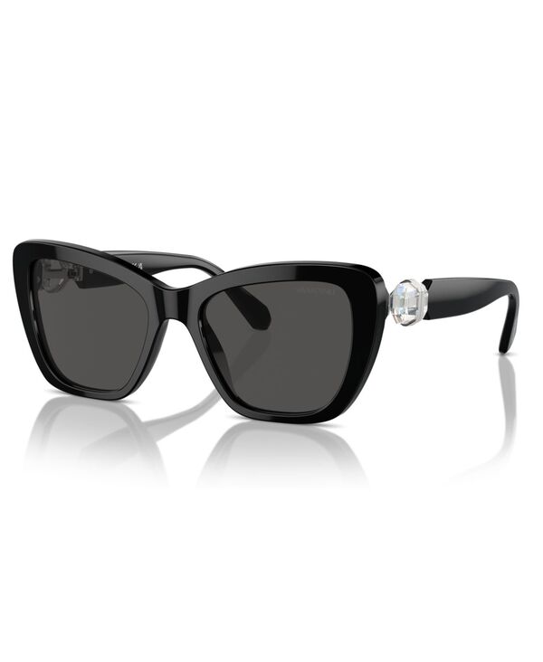 スワロフスキー レディース アクセサリー サングラス・アイウェア Swarovski Women'sunglassesK6018 Black ブラック