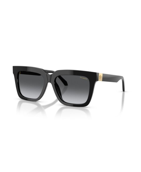 ヴェルサーチ レディース 付属物 サングラス・アイウェア Versace Women\u0027s Polarized Sunglasses VE4498 Black Gray 黒いこと