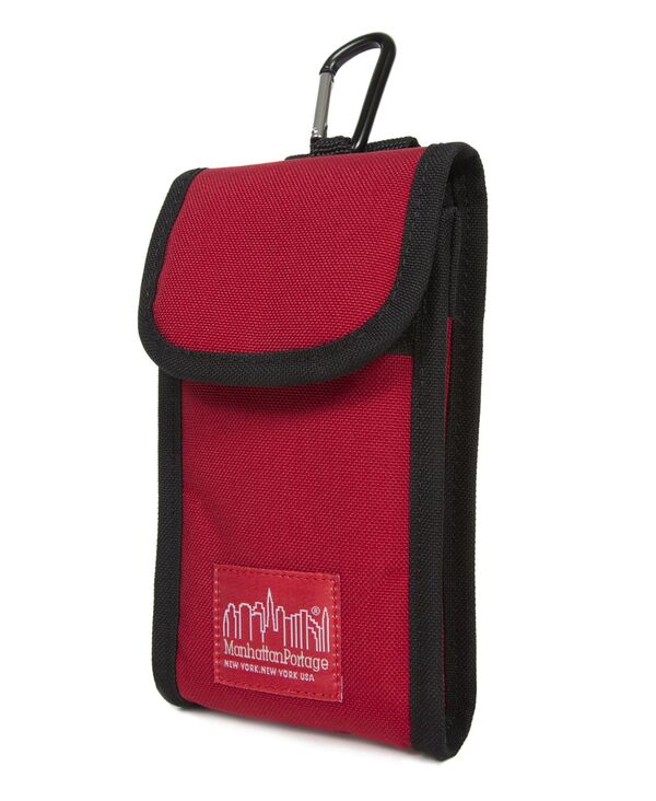 マンハッタンポーテージ レディース アクセサリー PC・モバイルギアケース Manhattan Portage Large Smartphone Accessory Case Red レッド