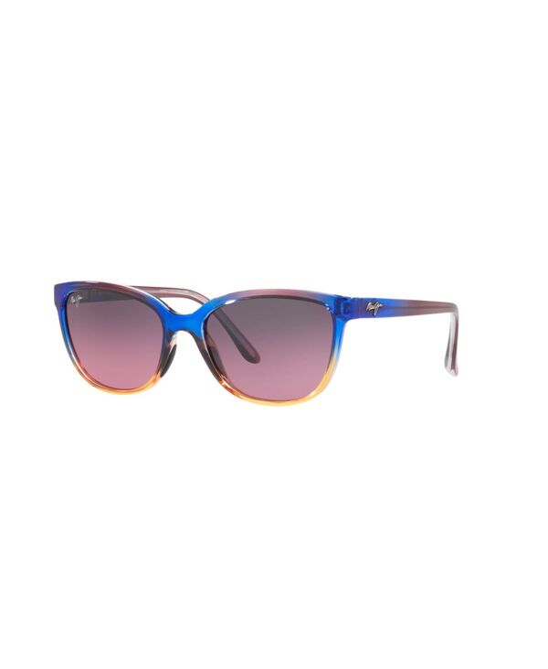 マウイ体育館 レディース 付属品 サングラス・アイウェア Maui Jim Women\u0027s Polarized Sunglasses 758 HONI Blue Multi 青み