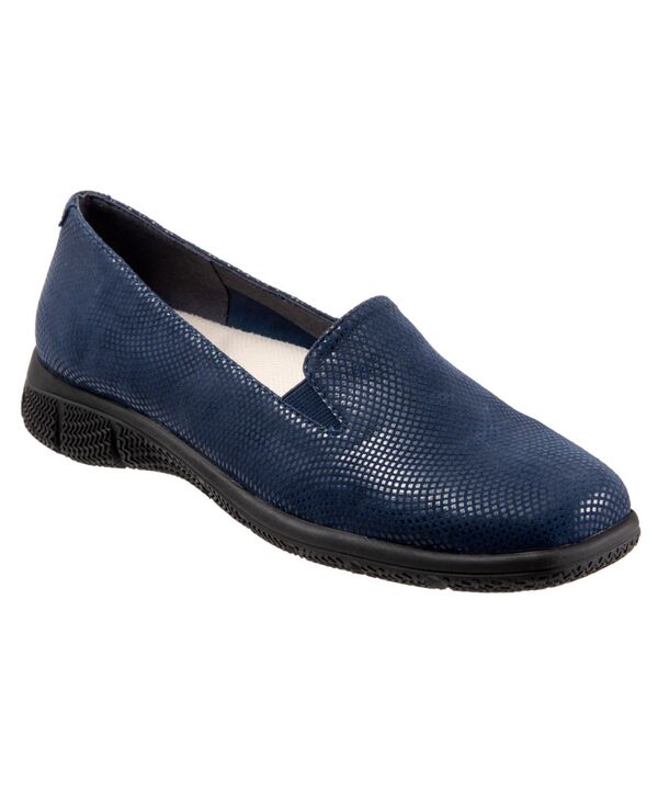 トロッターズ レディース シューズ パンプスニーカー Trotters Universal Sneaker Navy minidot ネイビー｜ReVida 店
