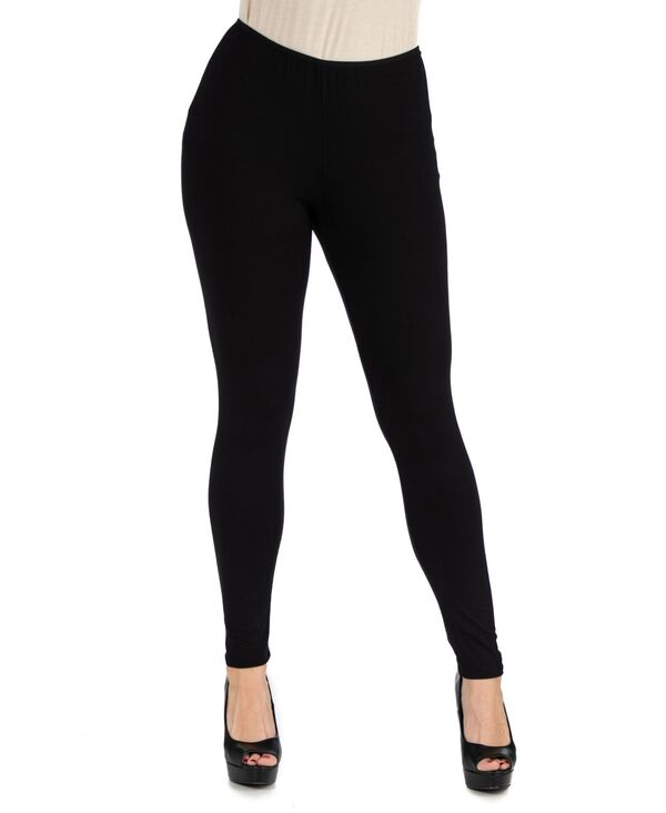 24 セブンコンフォート レディース ボトムス レギンス アンクル 24seven Comfort Apparel Women'stretch Anklength Leggings Black ブラック