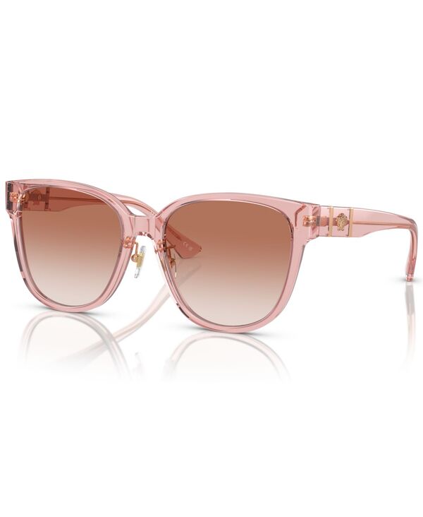 ヴェルサーチ レディース 付属品 サングラス・アイウェア Versace Women\u0027sunglasses Gradient VE4460D Peach Transparent 桃