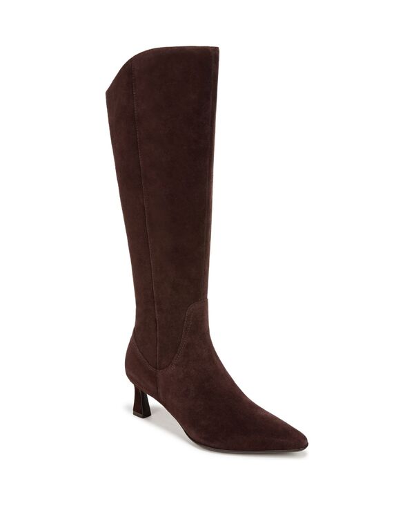 ナチュライザー レディース シューズ ブーツ・レインブーツ Naturalizer Women's Deesha Knee High Dress Boots Narrow Regular Wide & Extra-Wide Calf Mahogany Brown Suede ブラウン|ReVida 店