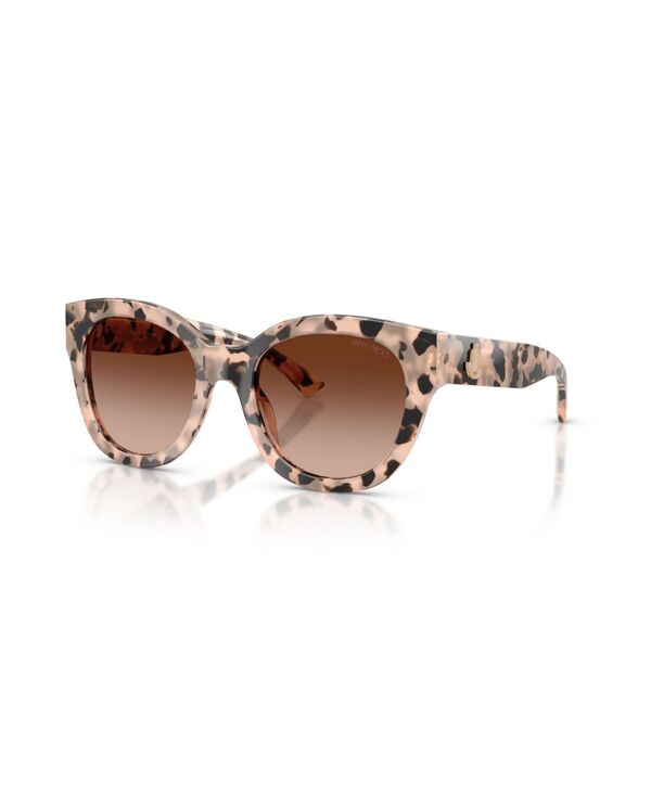 ジミーチュー レディース アクセサリー サングラス・アイウェア Jimmy Choo Women's Round Sunglasses JC5053 Pink Havana ピンク