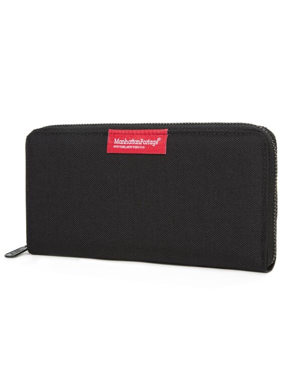 マンハッタンポーテージ レディース 付属品 紙入れ Manhattan Portage John Wallet Black 黒いこと