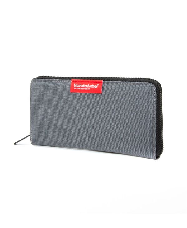 マンハッタンポーテージ レディース 付属品 紙入れ Manhattan Portage John Wallet Gray 薄墨色