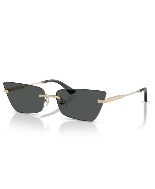 ジミーチュー レディース 添え物 サングラス・アイウェア Jimmy Choo Women\u0027sunglasses JC4012 Pale Gold ゴールド