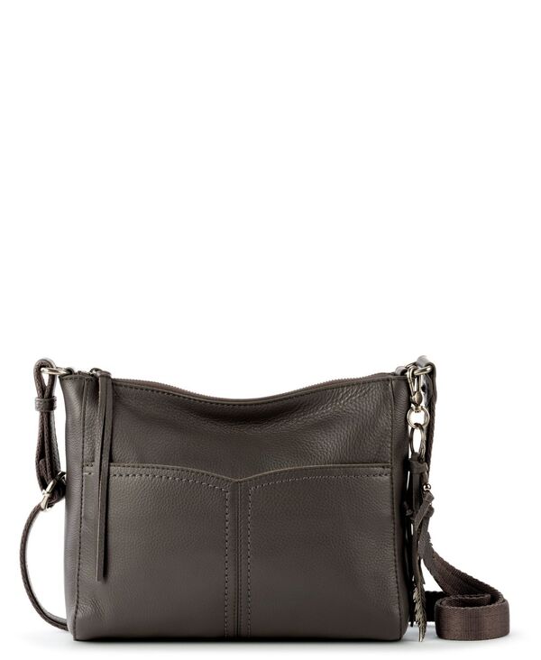 ザサック レディース バッグ レザー The Sak Women's Alameda Leather Crossbody Slate スレート|ReVida 店