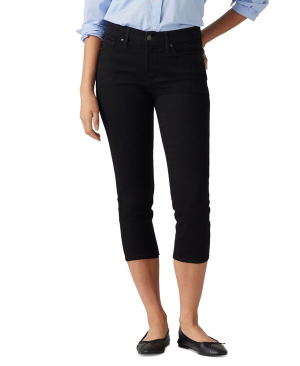 リーバイス レディース ボトムス デニムパンツ キャップ ジーンズ Levi's 311 Shaping Skinny Mid Rise Capri Jeansoft Black ブラック