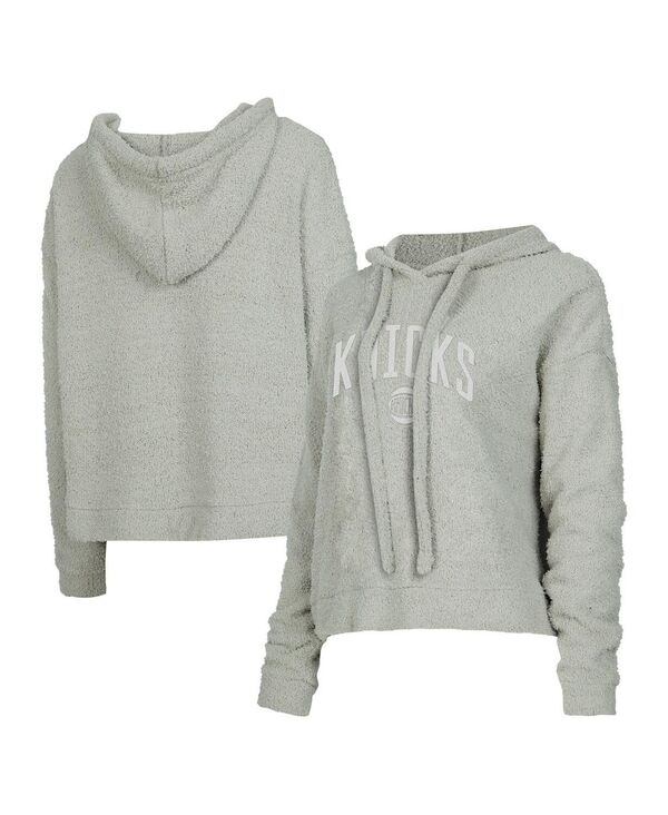 コンセプツ 運動競技 レディース アウター パーカー・スウェット Conceptsport Women\u0027s Gray New Yorknicks Ventura Comfy Pullover Hoodie Gray 薄墨色