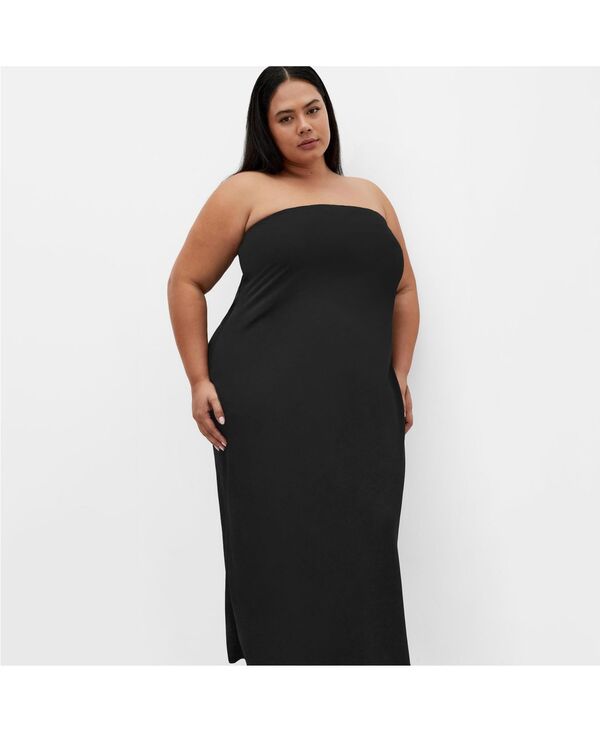 シティーシック レディース トップス ワンピース プラスサイズ CITY CHIC Plusize Amari Dress Black ブラック