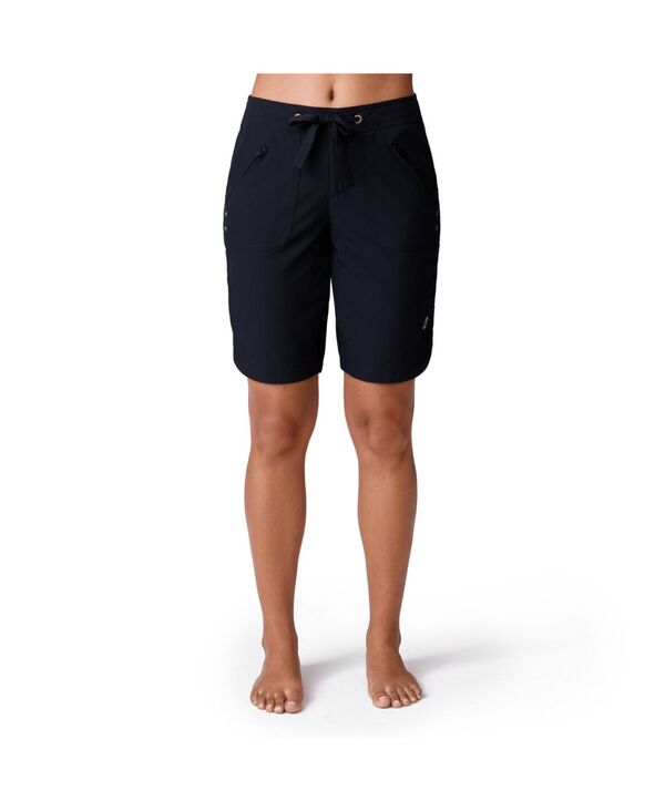 フリー カントリー レディース 水着 ボトムスのみ Free Country Women's Bermuda Board Short II Black ブラック