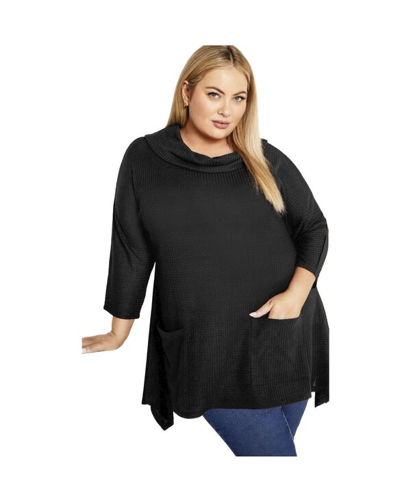 アベニュー レディース トップス シャツ AVENUE Women's Ari Pocketunic Black ブラック 7,906円