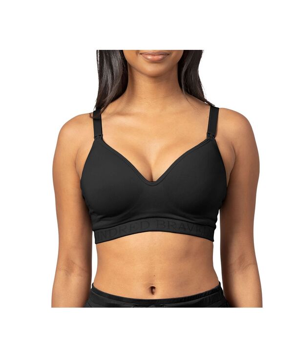キンドリッド ブレイブリー レディース アンダーウェア ブラジャー マタニティ Kindred Bravely Maternity Contour Hands-Free Pumping & Nursing Bra Black ブラック