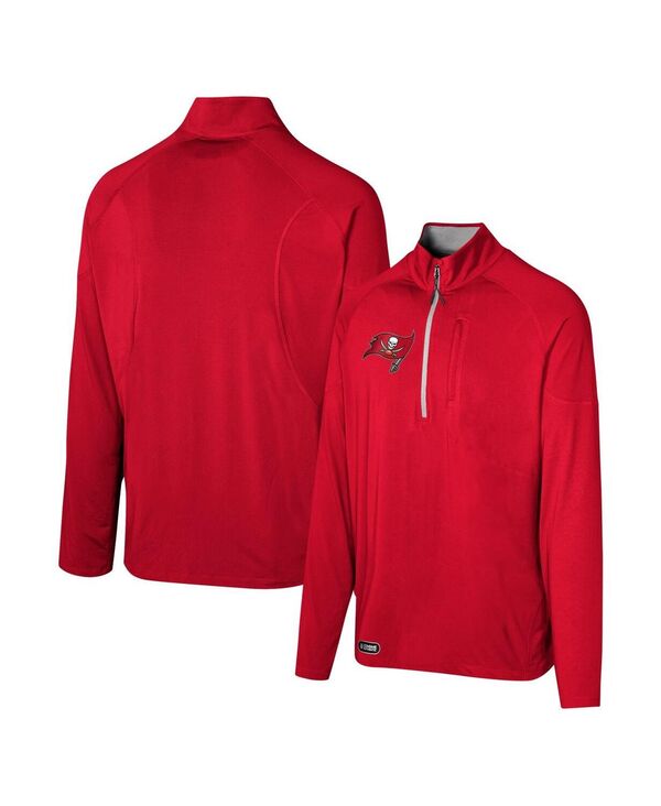アウタースタッフ メンズ トップス シャツ Outerstuff Men's Red Tampa Bay Buccaneers Grind Iron Quarter-Zip Top Red レッド