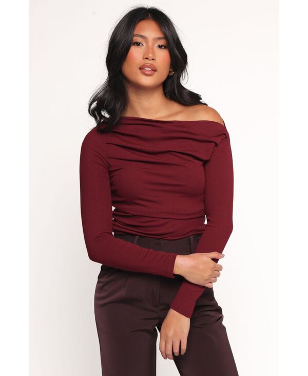 Petal and Pup レディース トップス シャツ ニット Petal and Pup Women's Cer Knitop Cherry chocolate チョコレート
