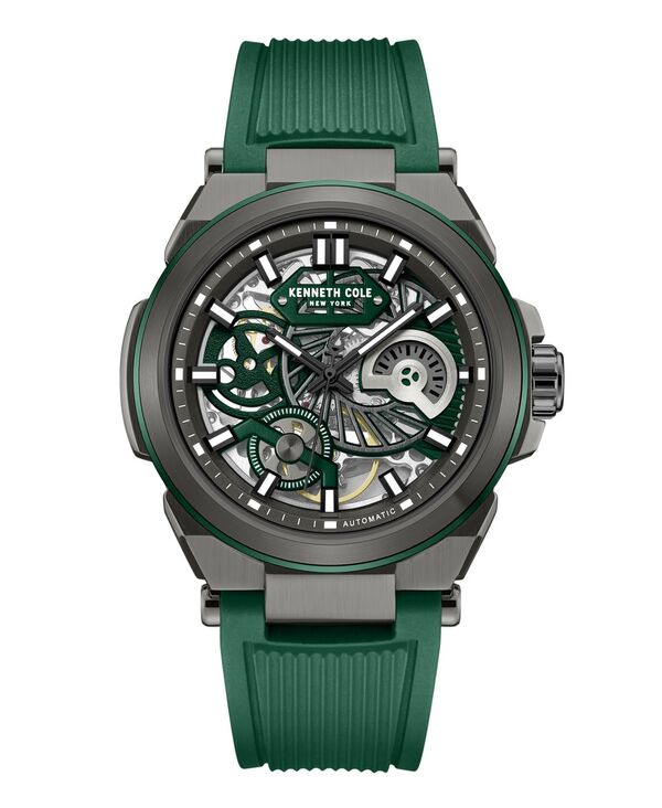 ケネスコール メンズ アクセサリー 腕時計 Kenneth Cole New York Men's Automatic Watch 42mm Green グリーン