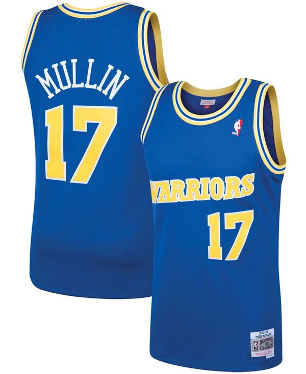 ミッチェル&ネス メンズ トップス シャツ ジャージー Mitchell & Ness Men's Chris Mullin Royal Golden State Warriors 1993-94 Hardwood Classicswingman Player Jersey Royal