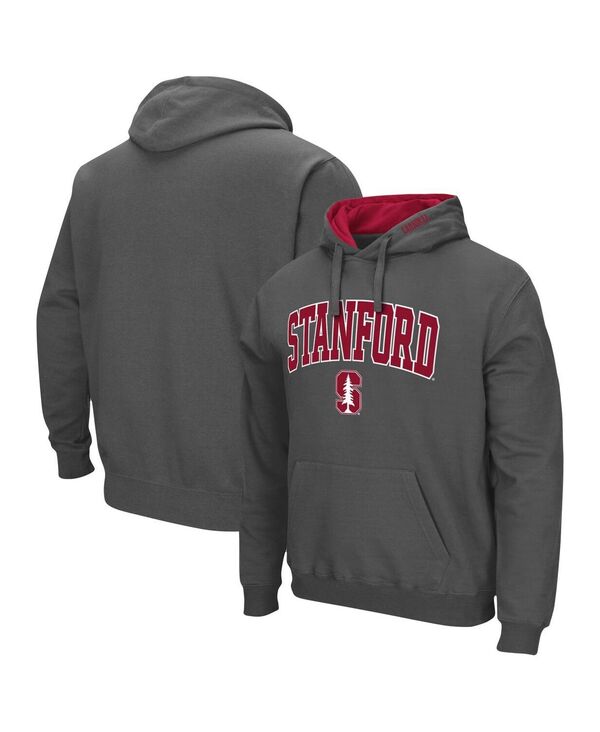 コロシアム メンズ アウター パーカー・スウェット ロゴ Colosseumen'stanford Cardinal Arch Logo 3.0 Pullover Hoodie Charcoal チャコール