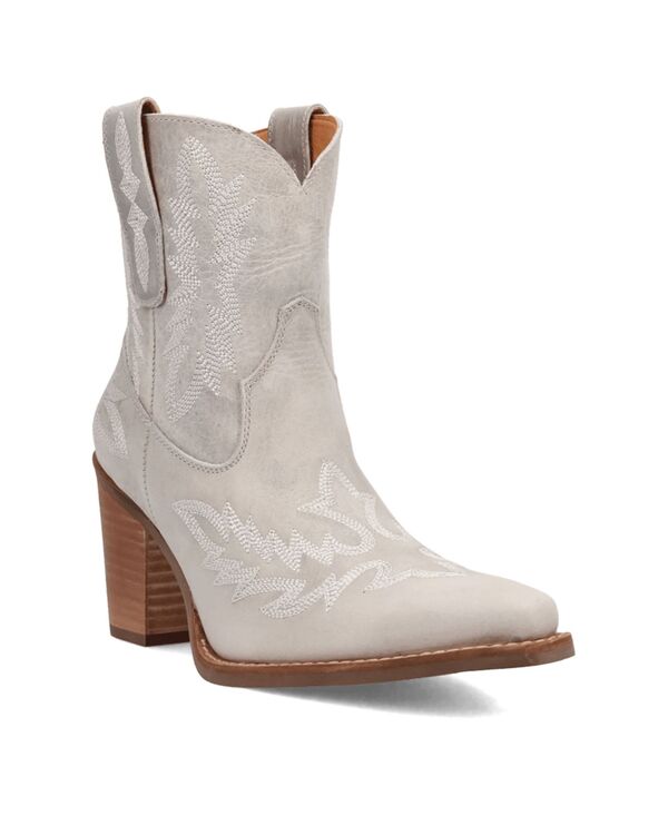 ディンゴ レディース シューズ ブーツ・レインブーツ レザー Dingo Women's Rocky Top Leather Bootie White ホワイト
