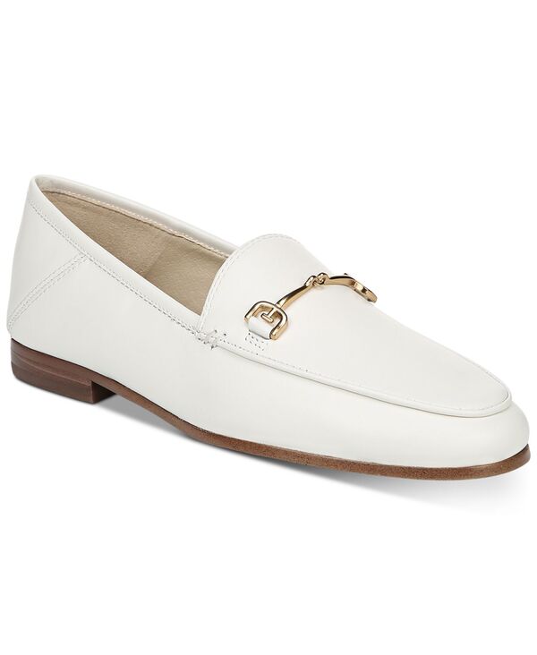 サムエデルマン レディース シューズ パンプス ローファー Sam Edelman Women's Loraine Bit Loafers Bright White Leather ホワイト
