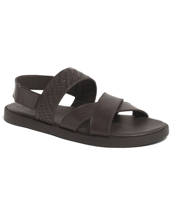 アンソニー ヴィア メンズ シューズ サンダル Anthony Veer Men's Mumbai Crosstrap Comfort Sandals Brown ブラウン