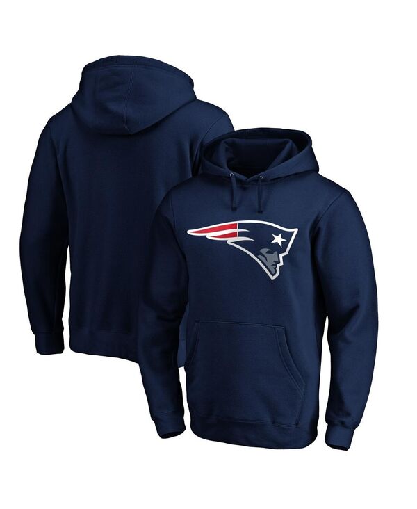 ファナティクス レディース アウター パーカー・スウェット ロゴ Fanatics LAST ACT! Men's Navy New England Patriots Primary Logo Fitted Pullover Hoodie Navy ネイビー