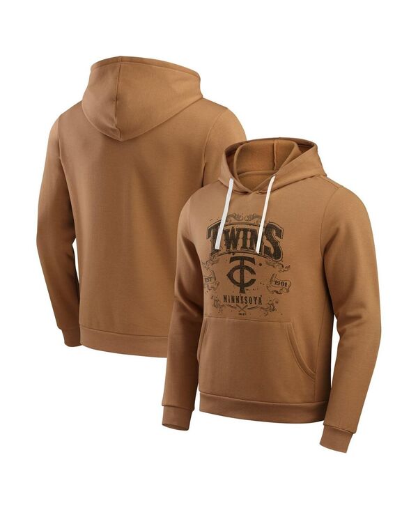 ファナティクス レディース アウター パーカー・スウェット フリース Fanatics Darius Rucker Collection by Men\u0027s Tan Minnesota Twins Camp Fleece Pullover Hoodie Tan タン
