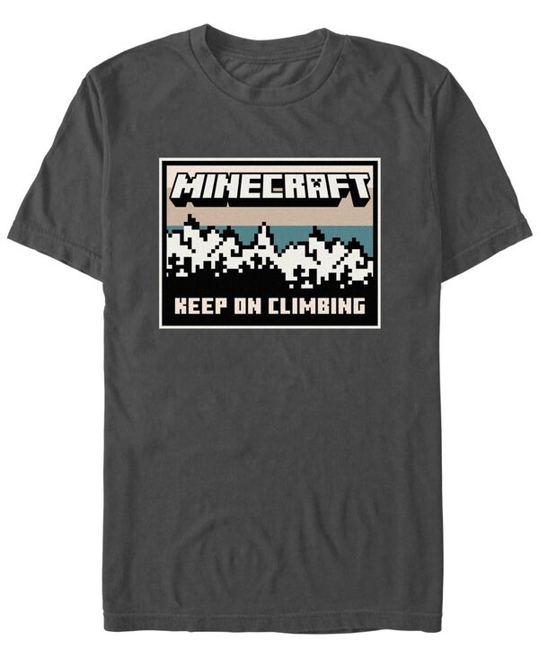 フィフスサン メンズ トップス Tシャツ Fifth Sun Men's Keep On Climbing Short Sleeve T-Shirt Charcoal チャコール