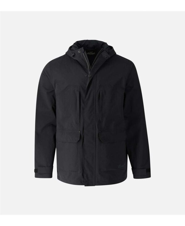 ソログッド メンズ アウター ジャケット・ブルゾン Thorogood Men's Waterproof Rain Jacket withood Black ブラック