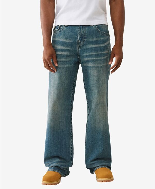 トゥルーレリジョン メンズ ボトムス デニムパンツ ジーンズ True Religion Men's Regular-Fit Denim Baggy Jeansteel Drift Medium Wash デニム 22,485円