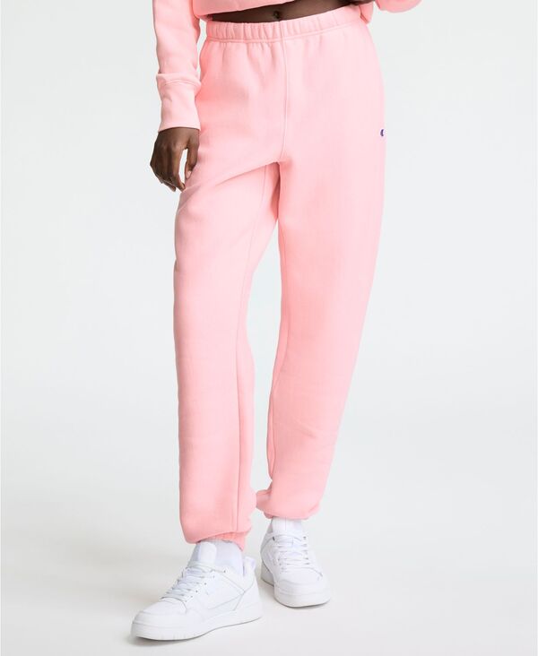 チャンピオン レディース ボトムス カジュアルパンツ スウェットパンツ Champion Women's Essentials Reverse Weave Cinched Bottom Sweatpants Coral Glow コーラル 9,105円