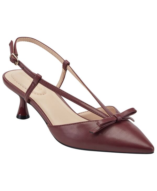 バンドリーノ レディース シューズ パンプス ヒール Bandolino Women's Macruz Slingbackitten Heel Pumps Cherry Juice｜ReVida 店 14,541円