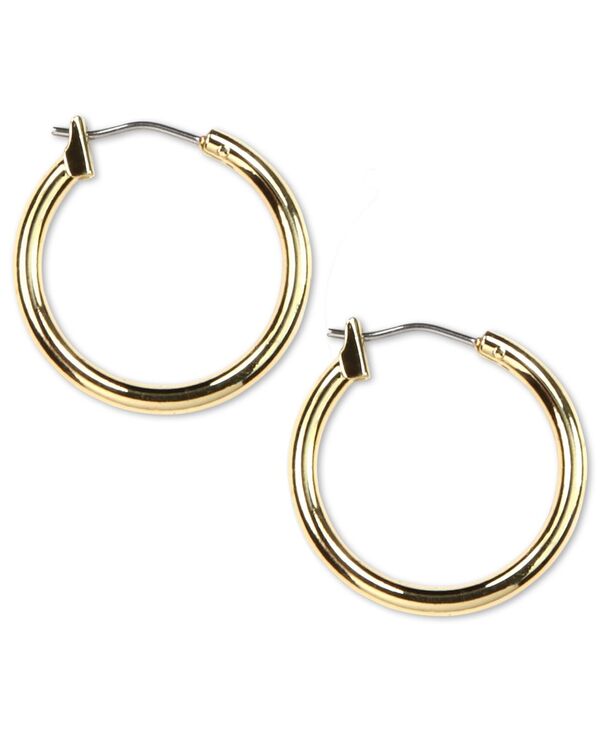 アンクライン レディース アクセサリー ピアス・イヤリング Anne Klein GOLD-TONE HOOP EARRINGS 1" No Color ゴールド｜ReVida 店 6,106円